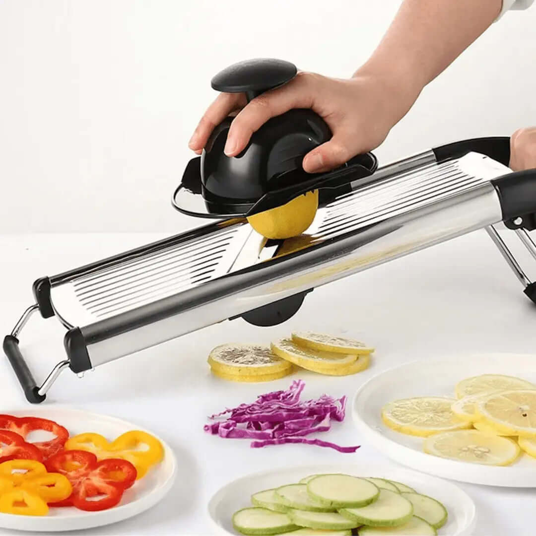 Adjustable Mandoline Slicer in Stainless Steel