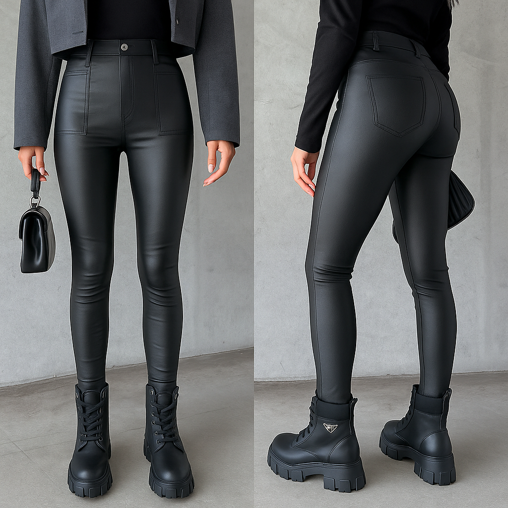 Image of Adrienne | Women's High-Waisted Skinny Pants