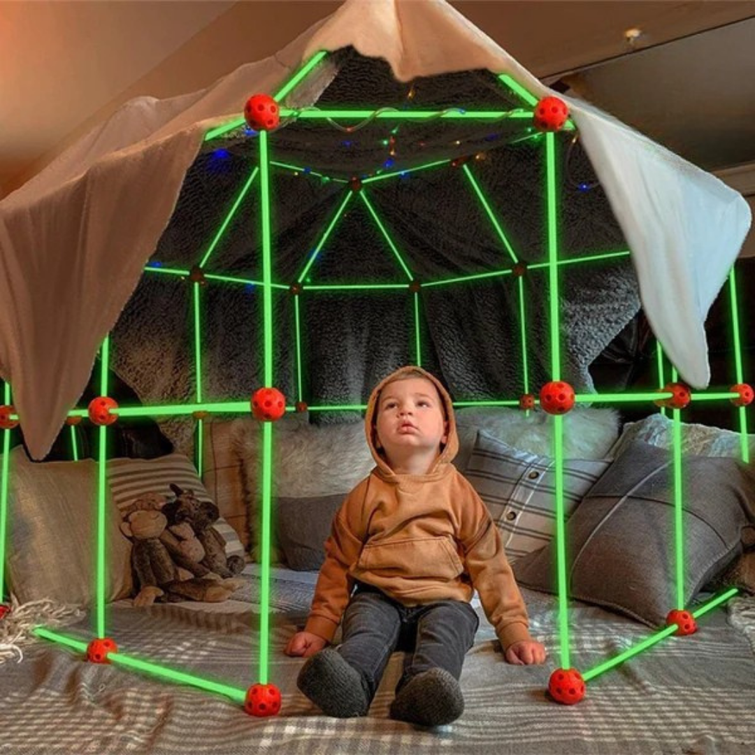 Adventure Construction Set for Kids with Glow Sticks