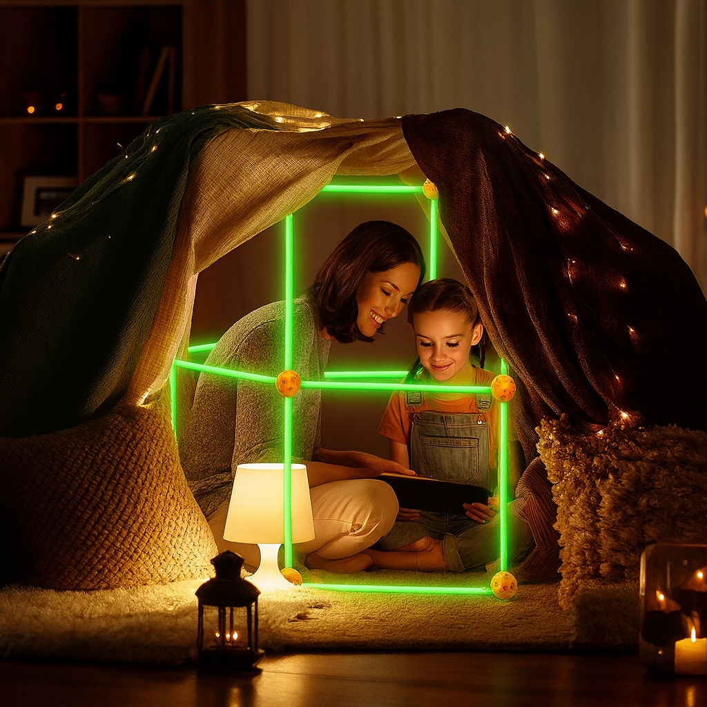 Adventure Construction Set for Kids with Glow Sticks