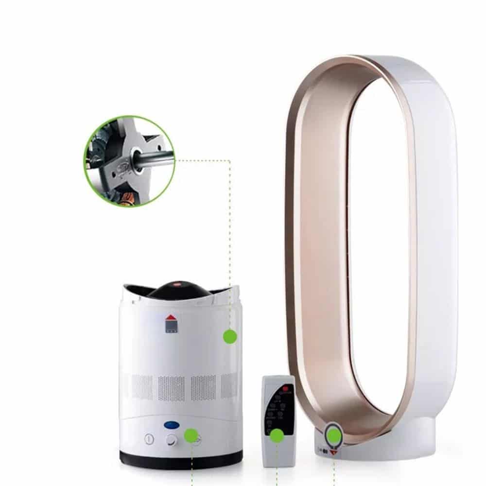 Air Blower/Fan Without Rotating Blades