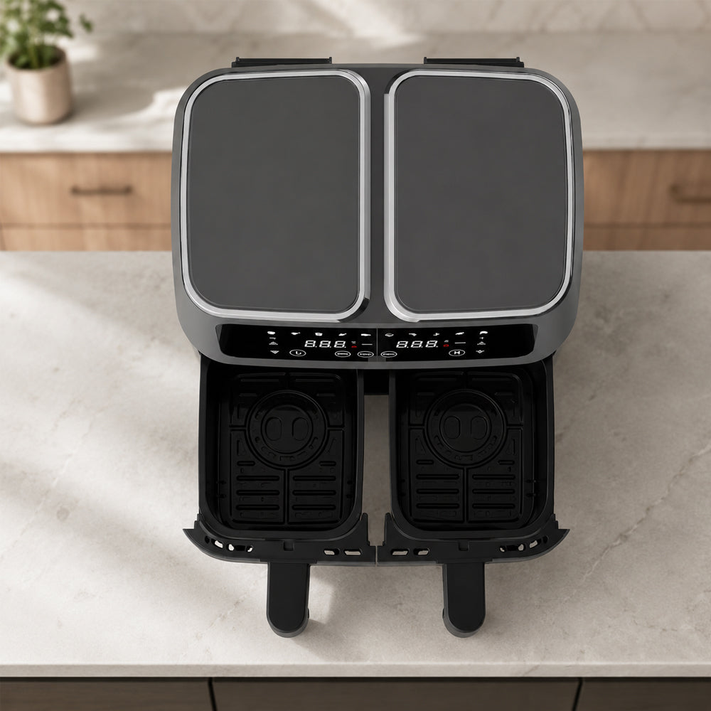 Air Fryer 8.0 L - Double - 2 Baskets and 2,400 Watts