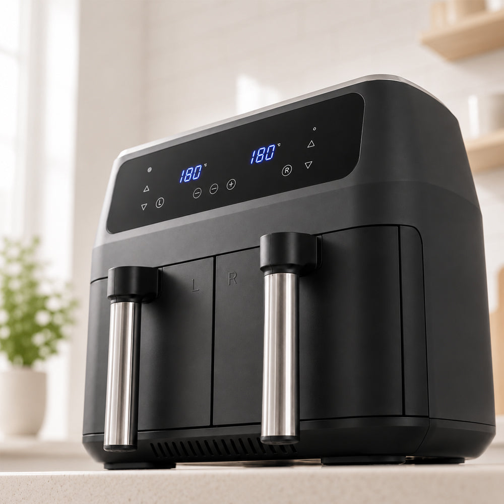 Air Fryer 8.0 L - Double - 2 Baskets and 2,400 Watts