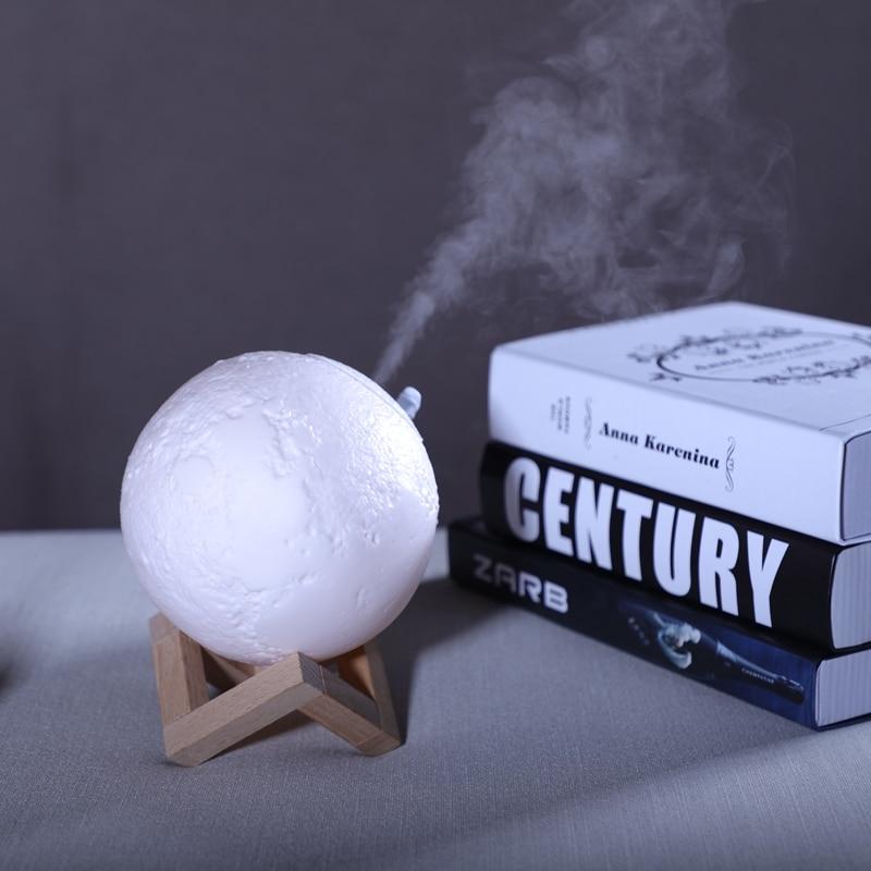 Air Purifier and Humidifier with Moonlight Effect – Dual-Function Device for Clean Air and Ambient Lighting