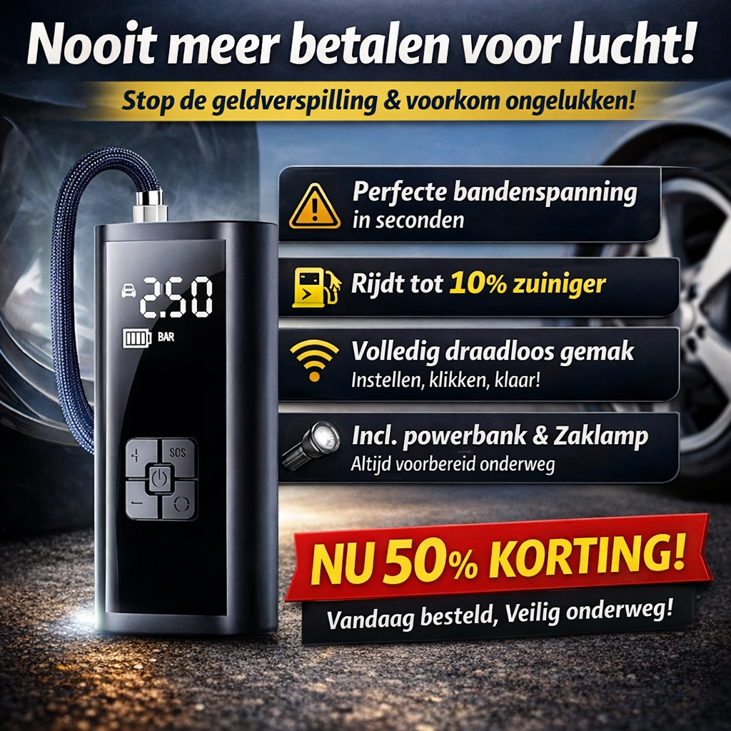 AirPump™ | Save instantly on fuel and air costs