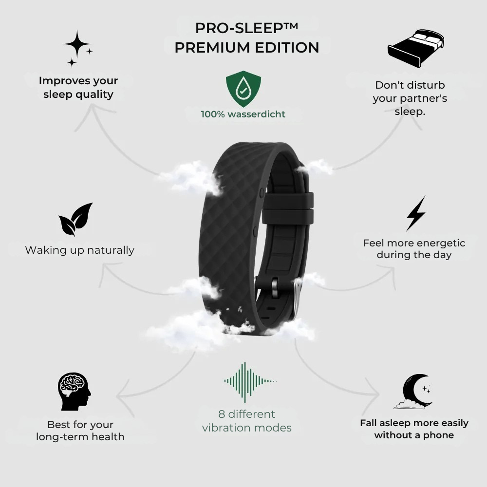 Alarm Clock | Silent Waking Without Sound | Adjustable Intensity | ProSleep