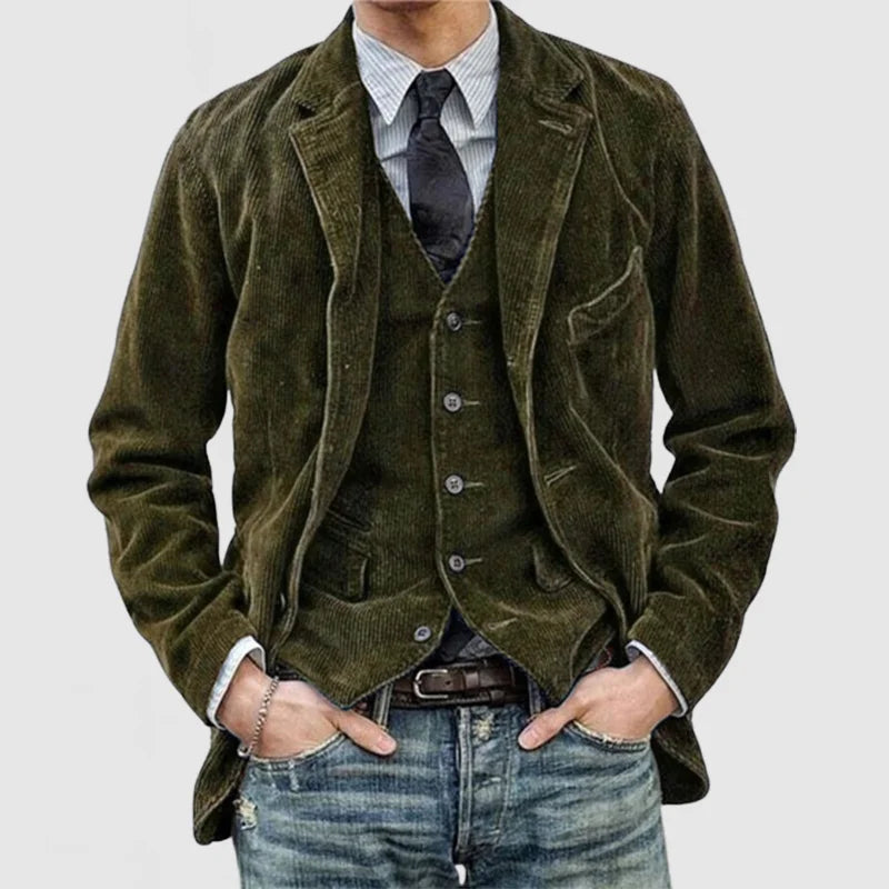 Image of Albert | Men's Casual Corduroy Blazer Jacket