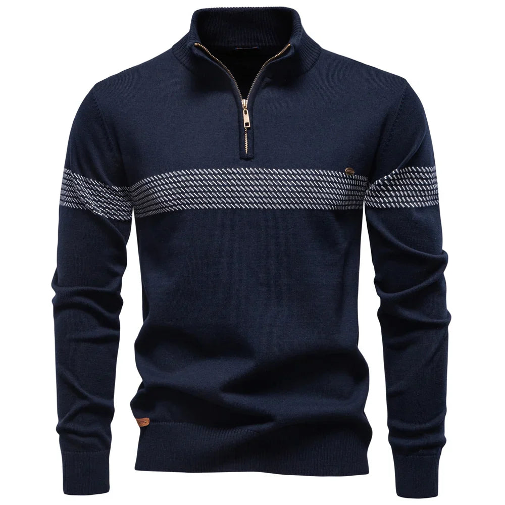 Image of Albert | Men's Half-Zip Sweater