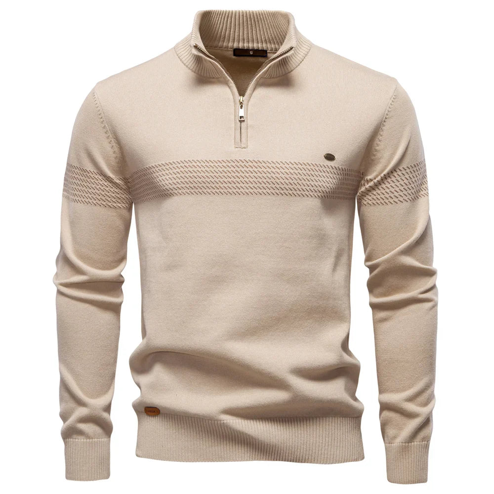 Image of Albert | Men's Half-Zip Sweater