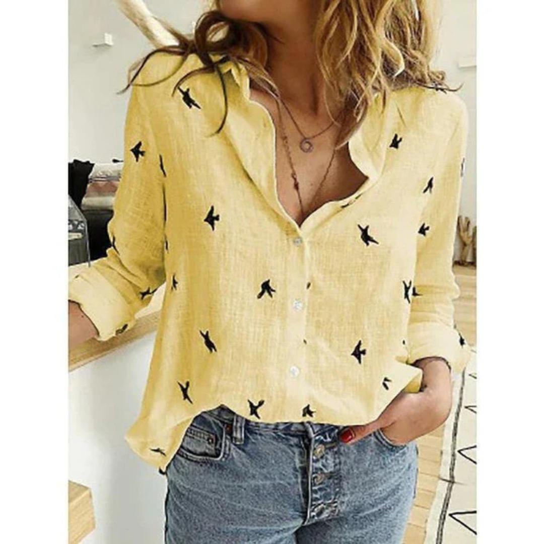 Image of Alice | Women's Button-Down Blouse Shirt