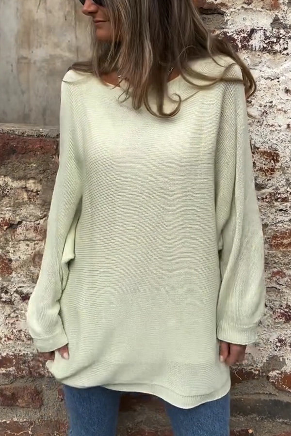 Image of Amy | Women's Oversized Cut Out Sleeve Sweater