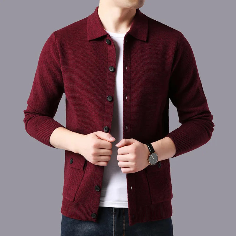 Image of Angus | Men's Button-Down Cardigan
