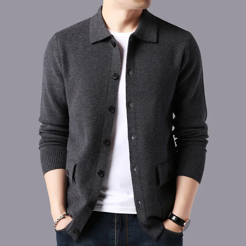 Image of Angus | Men's Button-Down Cardigan