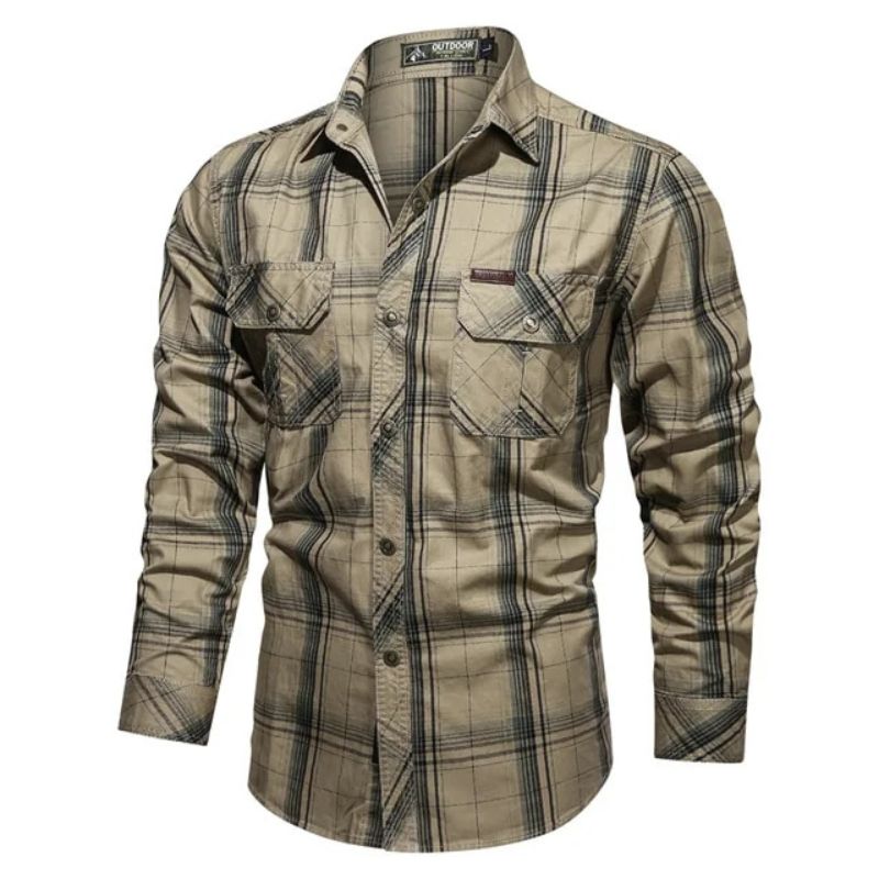 Image of Angus | Men's Button-Down Long Sleeve Shirt