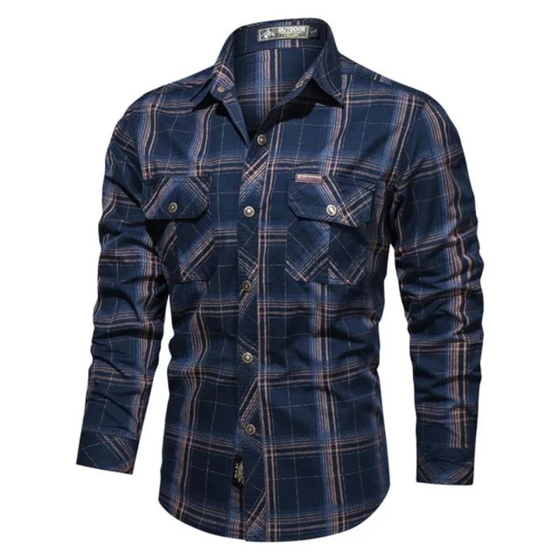 Image of Angus | Men's Button-Down Long Sleeve Shirt