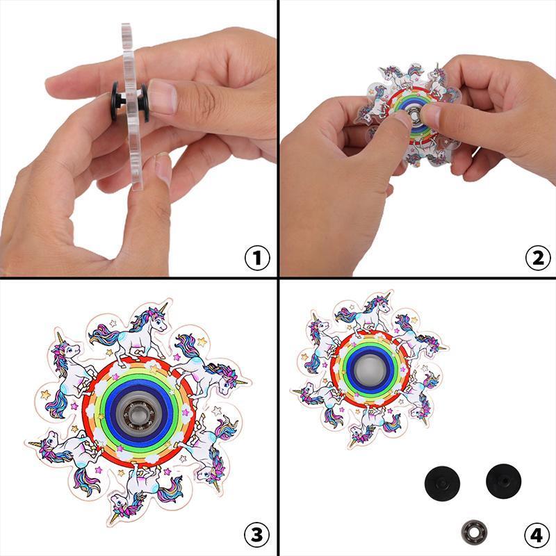 Animated Fidget Spinner Toy
