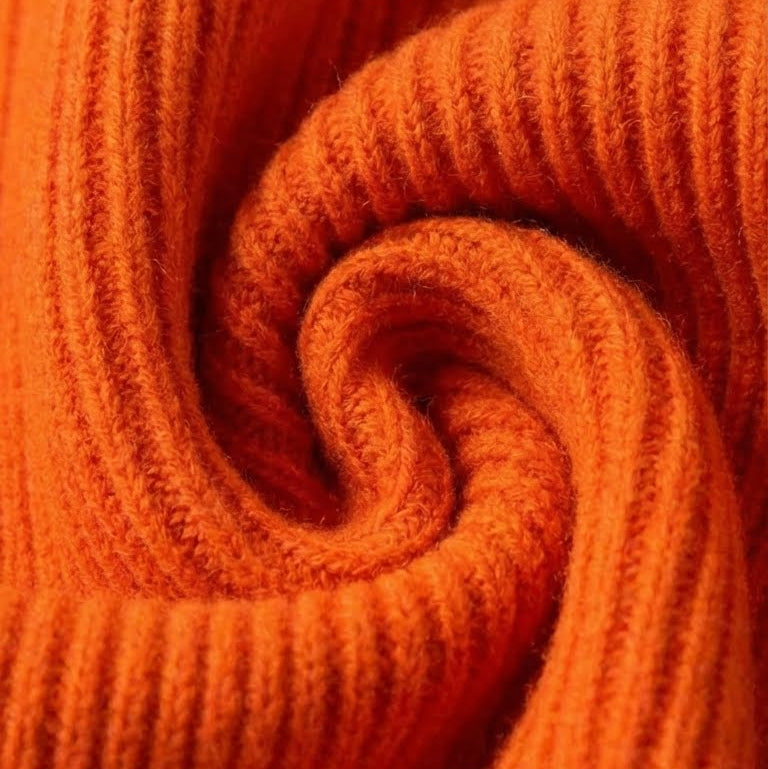 Image of Anne | Women's High Neck Sweater Midi Dress