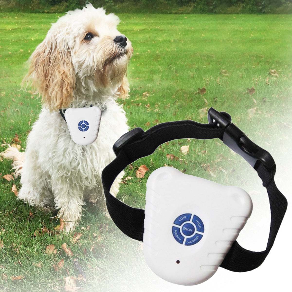 Anti Bark Collar (100% Safe for the Dog)