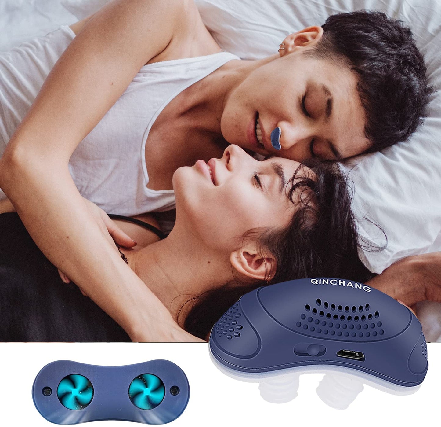 Anti-Snoring Device | Cordless, Maskless Micro-CPAP