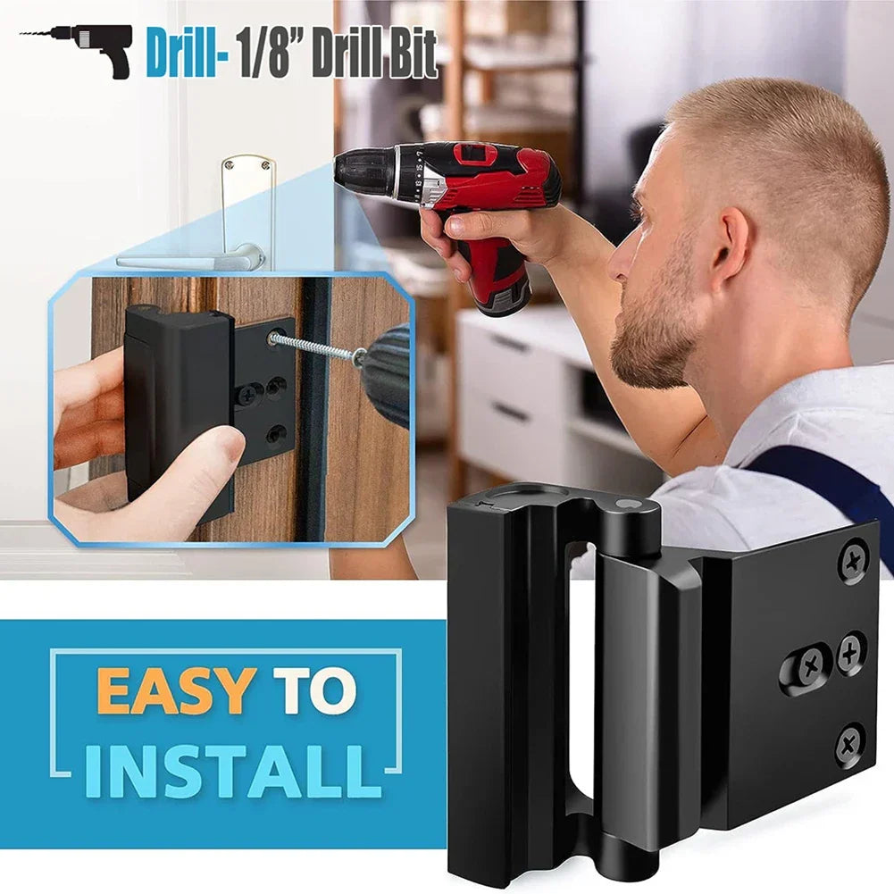 Anti-Theft Childproof Door Safety Latch