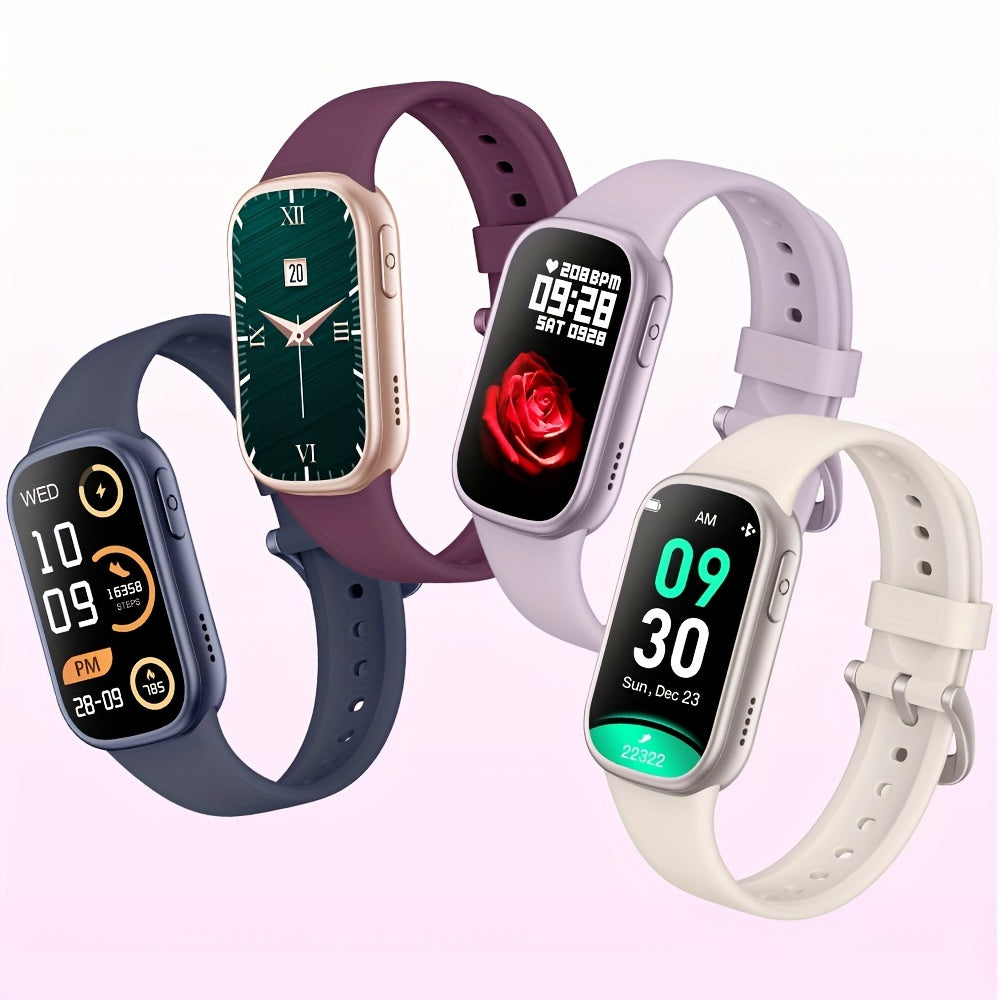 AquaFit Waterproof Smartwatch – Long Battery Life Fitness Tracker for Active Lifestyles