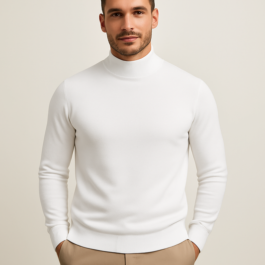Image of Arlo | Men's Fitted Turtleneck Sweater