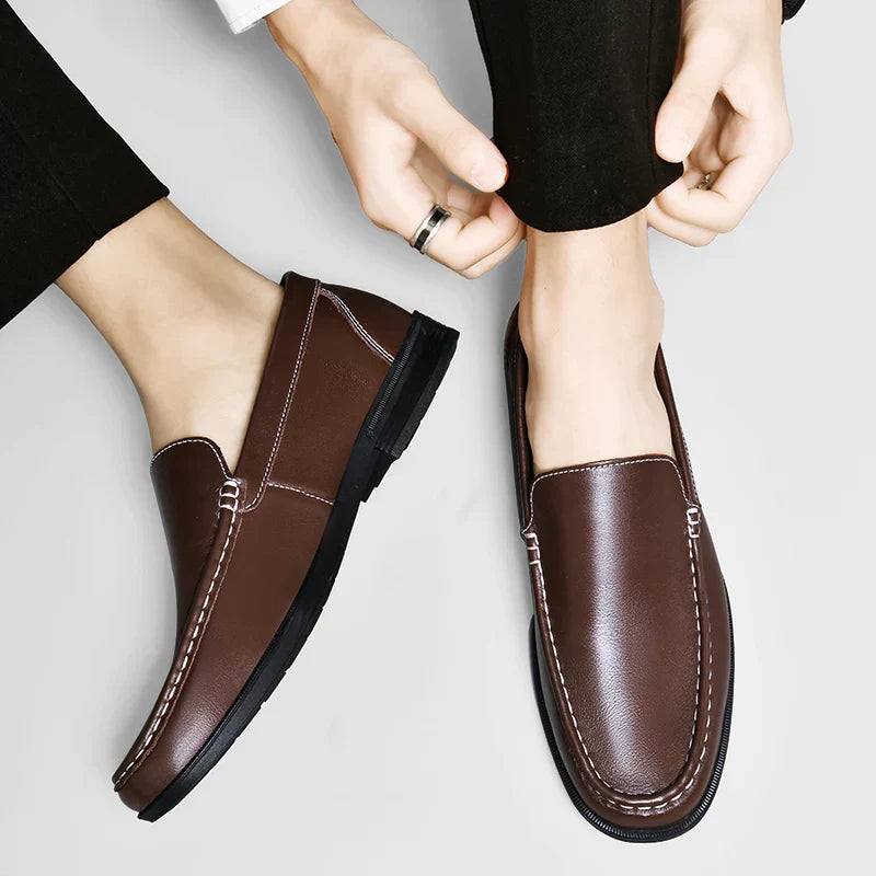 Image of Arlo | Men's Slip-On Dress Loafers