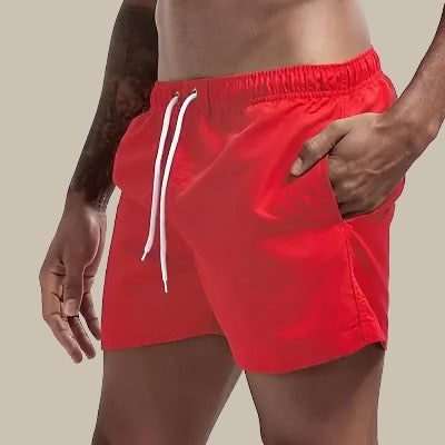 Image of Austin | Men's Drawstring Waist Swim Shorts