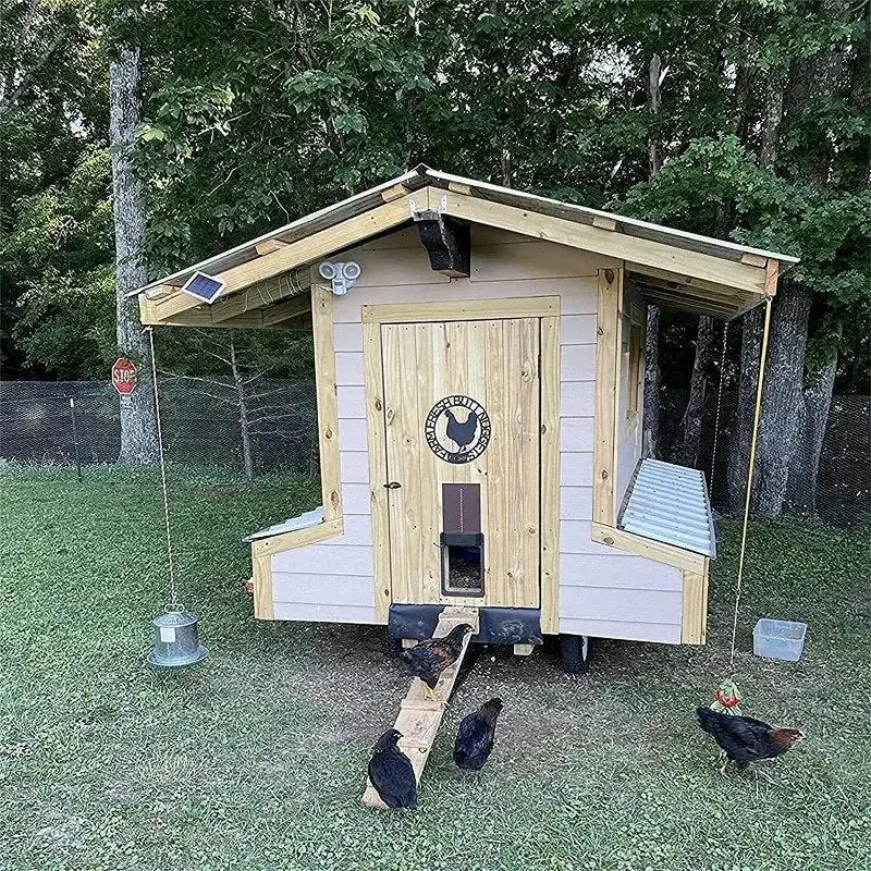 Automatic Chicken Coop Door with Light Sensor – Weatherproof & Safe