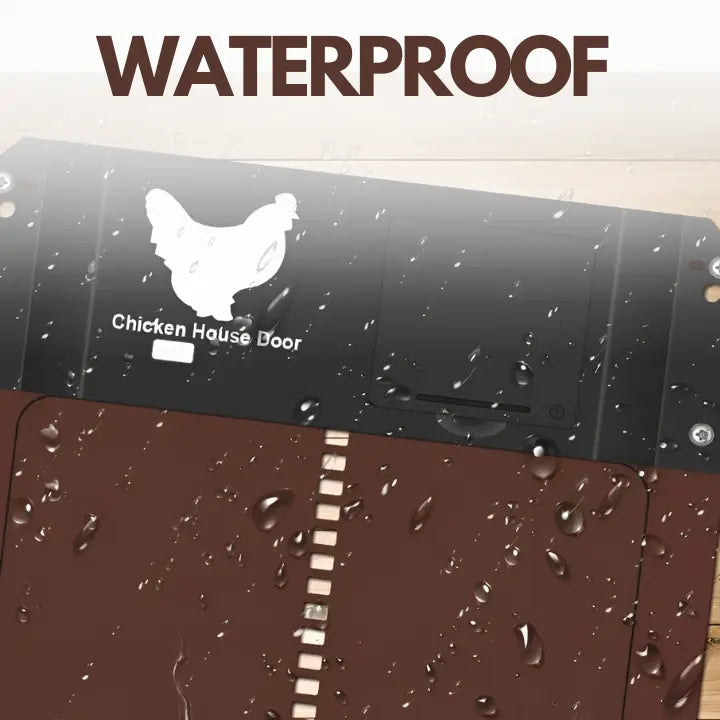 Automatic Chicken Coop Door with Light Sensor – Weatherproof & Safe