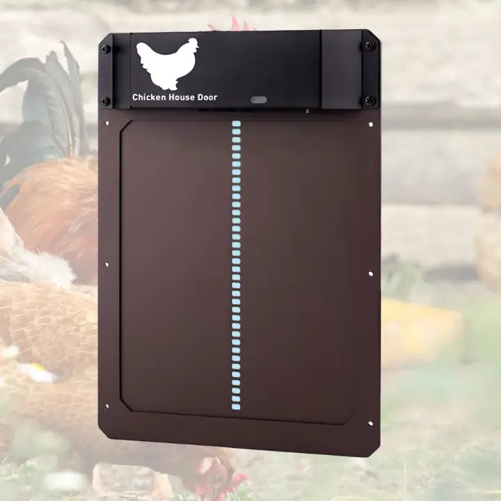 Automatic Chicken Coop Door with Light Sensor – Weatherproof & Safe