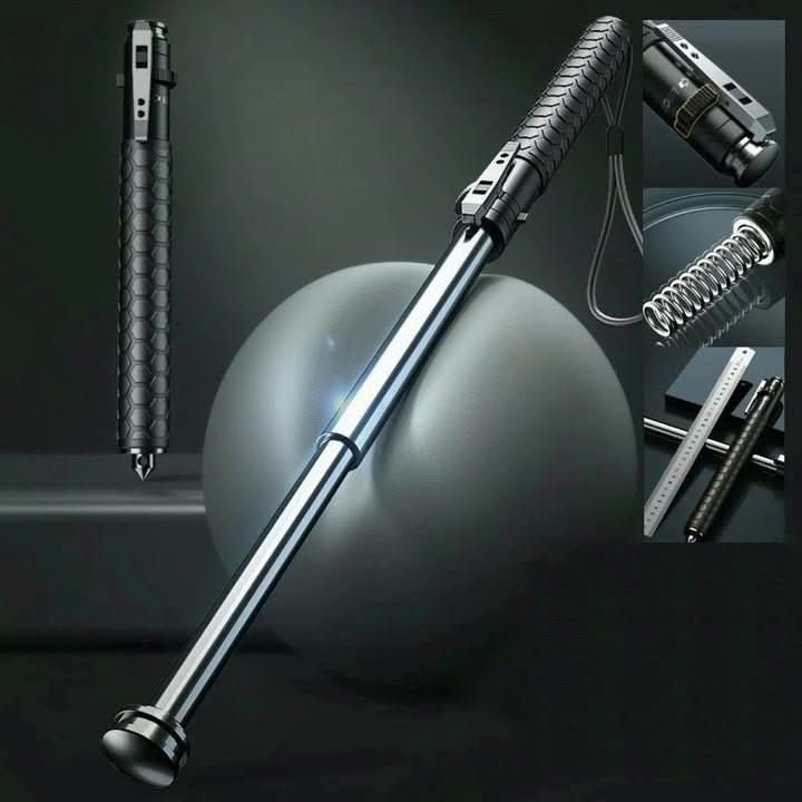 Automatic Self-Defense Walking Stick – Pop-Up Safety Cane
