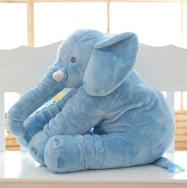 Baby's Soft Elephant Cuddle Buddy Plush Pillow