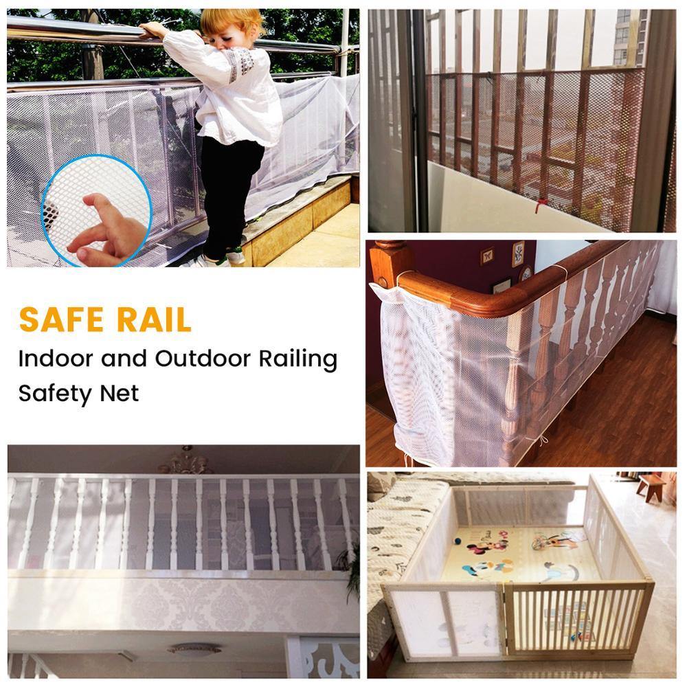 Baby Safety Railing Net for Stairs & Balconies