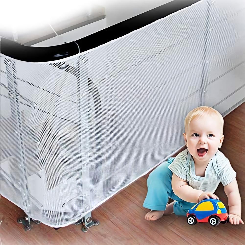 Baby Safety Railing Net for Stairs & Balconies