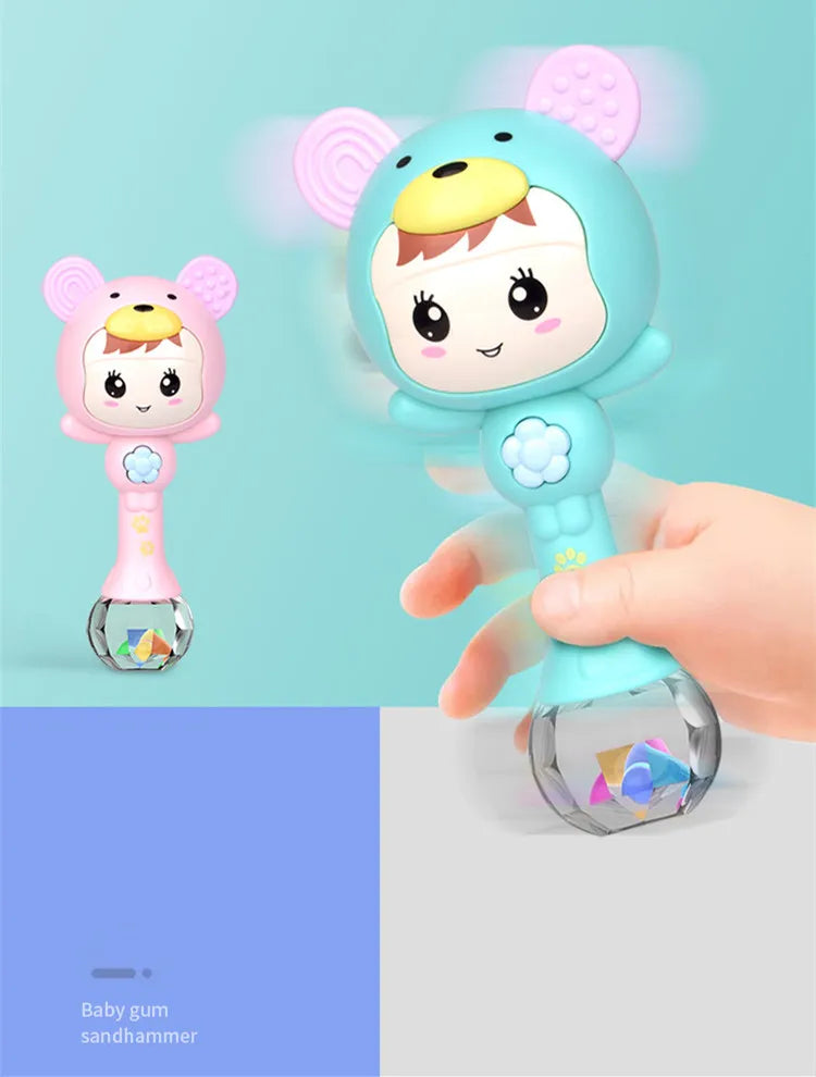 Baby Sensory LED Light & Sound Rattle Toy