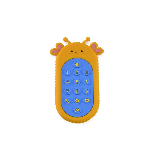 Baby Silicone Remote Control Teether for Soothing Gums