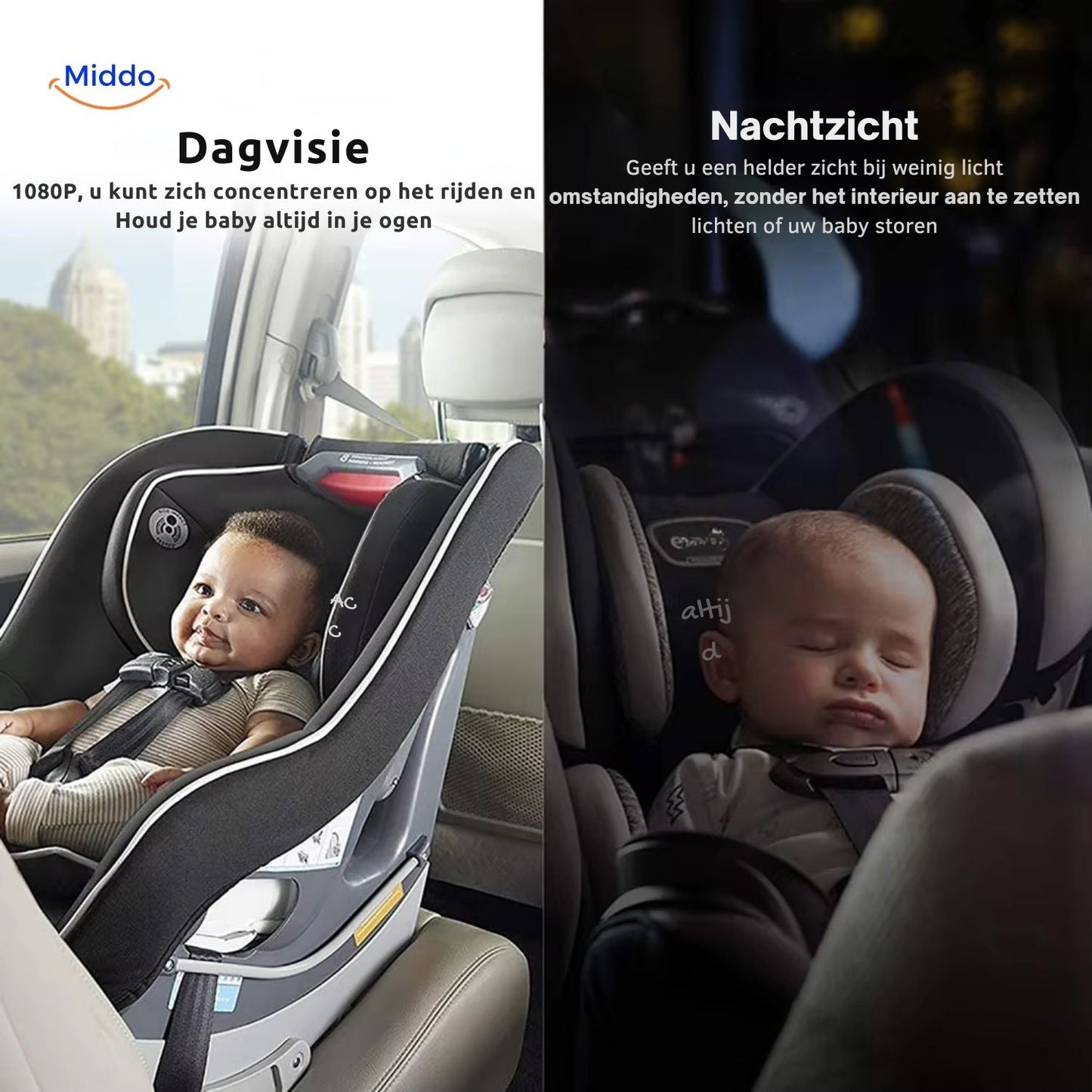 BabyGuard™ Car Camera | Safe and Clear View of Your Baby While Driving