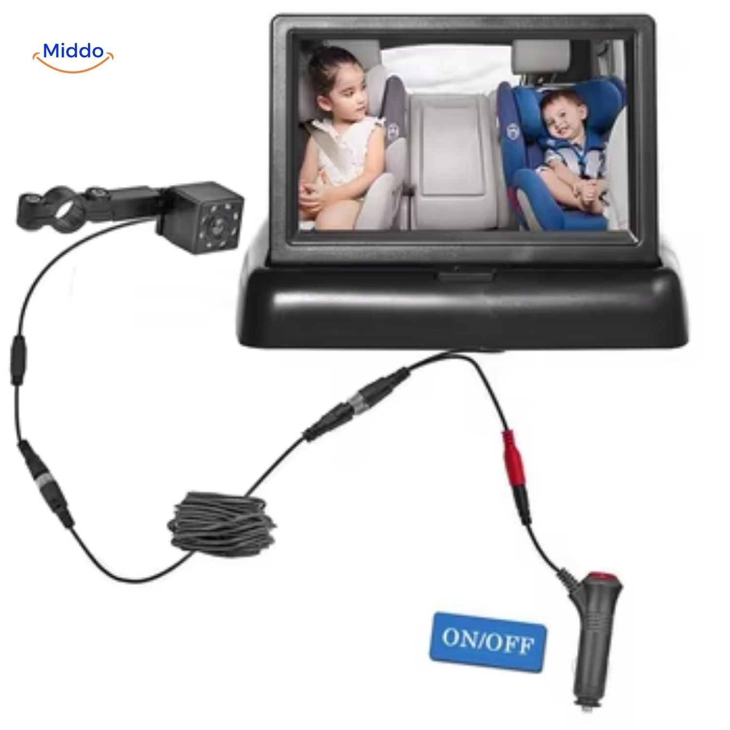 BabyGuard™ Car Camera | Safe and Clear View of Your Baby While Driving