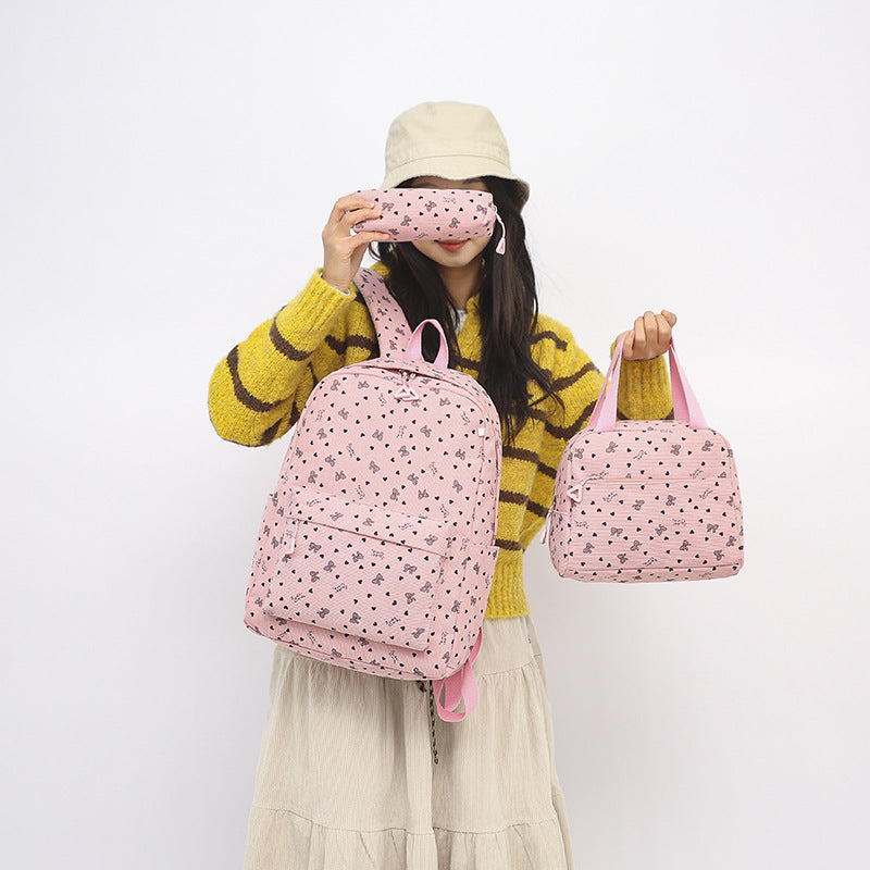 Backpack Set with Cooler Bag and Pencil Case