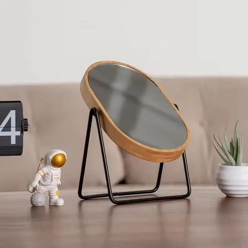 Bamboo Swivel Mirror