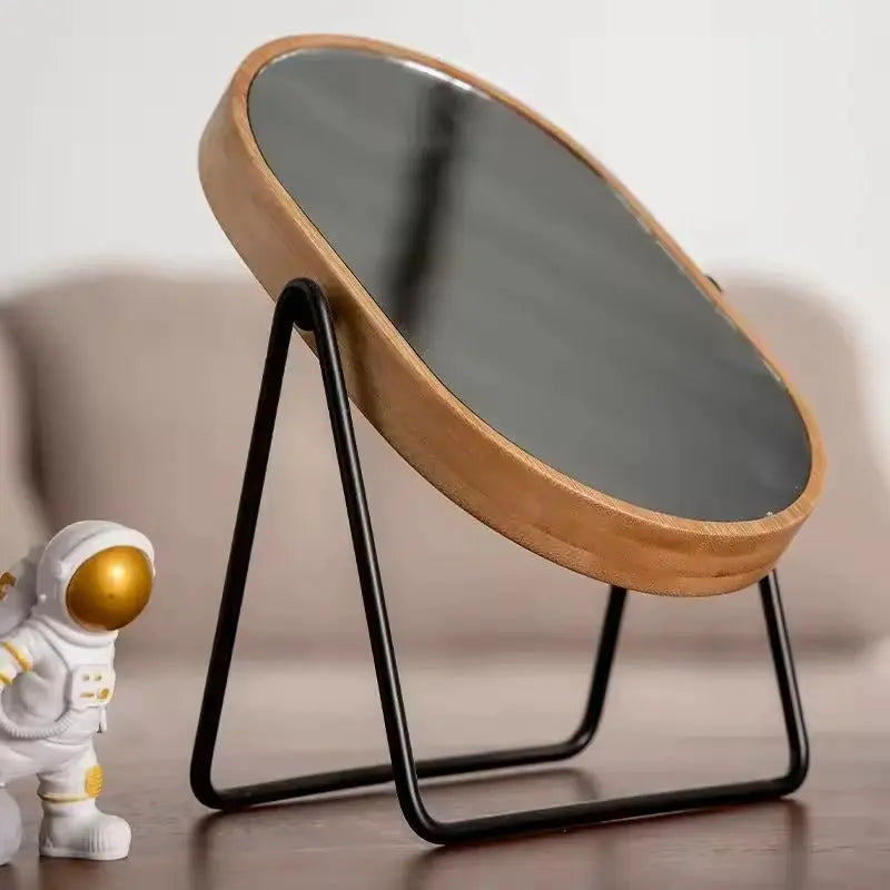 Bamboo Swivel Mirror