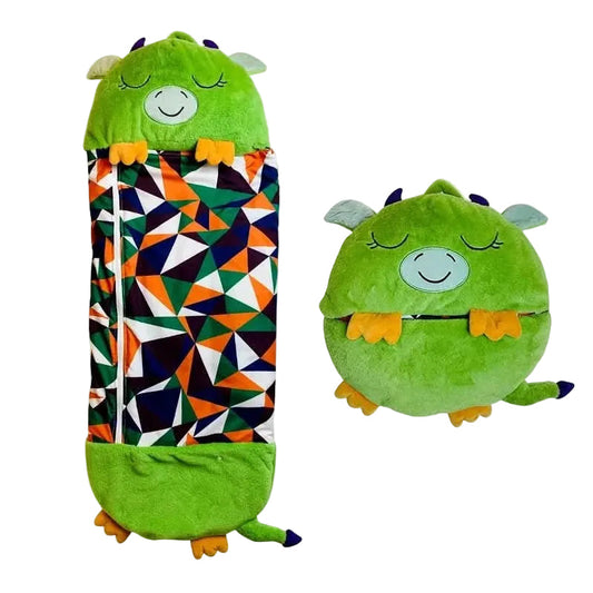 Barnas 2-in-1 Cuddle Bag and Toy with Animal Design