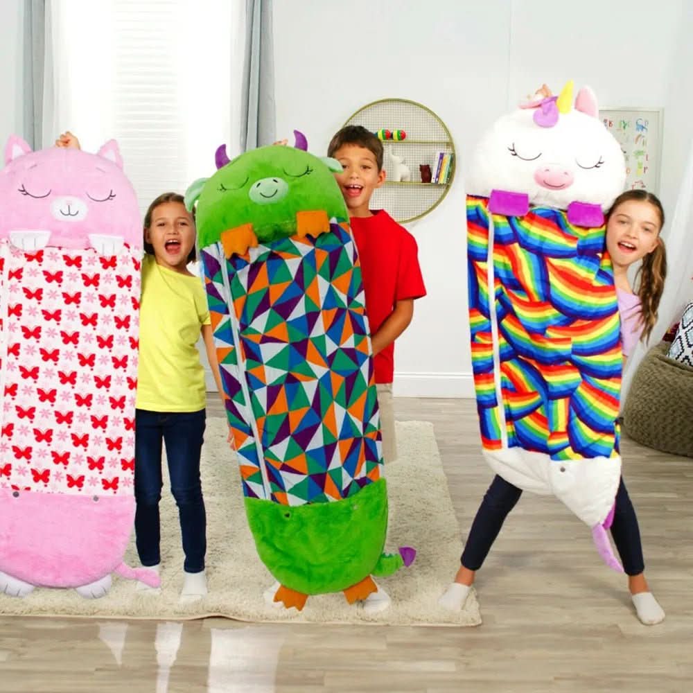 Barnas 2-in-1 Cuddle Bag and Toy with Animal Design