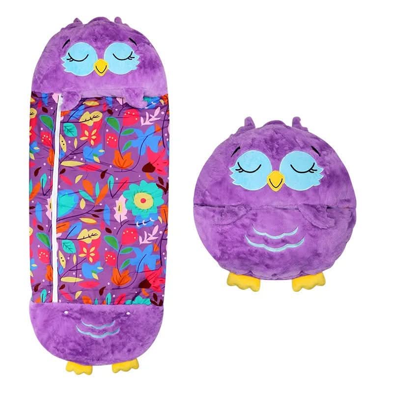 Barnas 2-in-1 Cuddle Bag and Toy with Animal Design