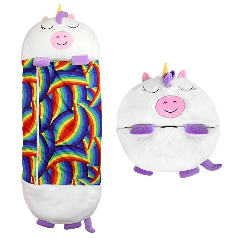 Barnas 2-in-1 Cuddle Bag and Toy with Animal Design