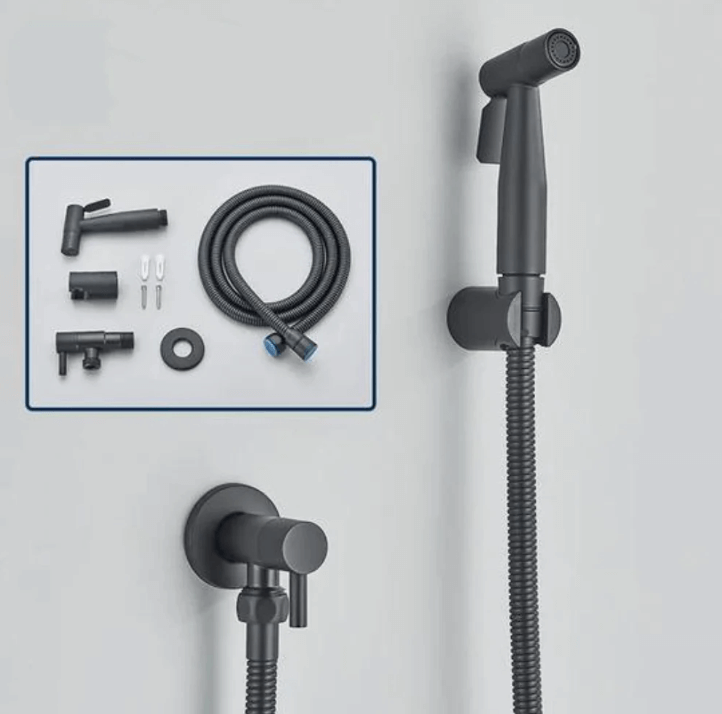 Bidet Hand Shower in Stainless Steel - Hygiene & Comfort