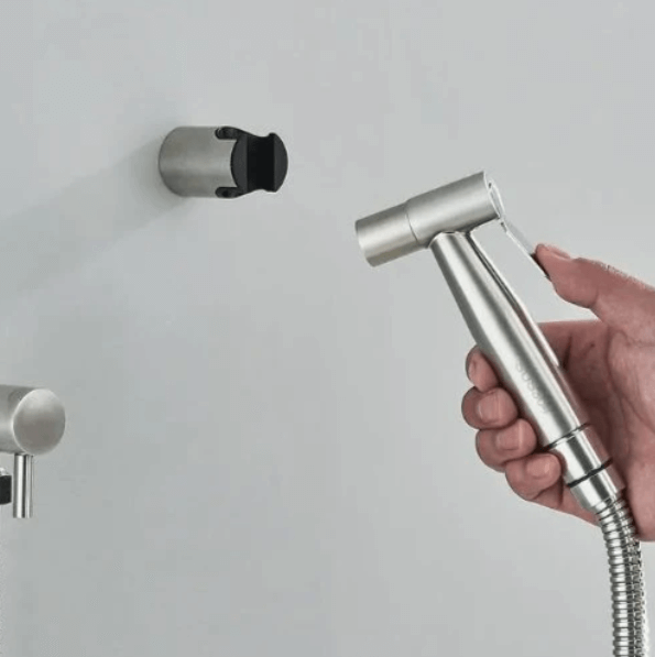 Bidet Hand Shower in Stainless Steel - Hygiene & Comfort