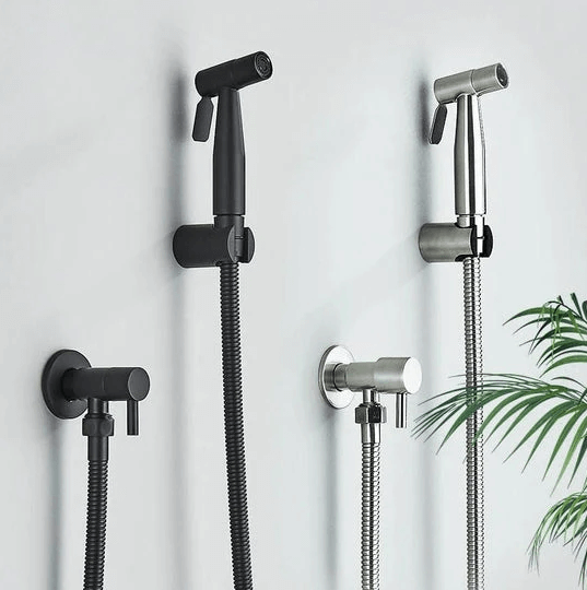 Bidet Hand Shower in Stainless Steel - Hygiene & Comfort