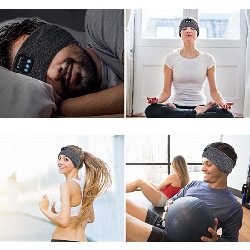 Bluetooth Sports Headband - Wireless Music & Comfort